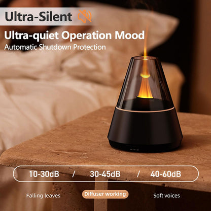 LUMORA™ SerenityMist Aroma Lamp – Luxury Essential Oil Diffuser with Ambient LED Lighting, Relaxing Mist Humidifier & Elegant Home Décor Design for Bedroom, Living Room & Wellness Spaces**