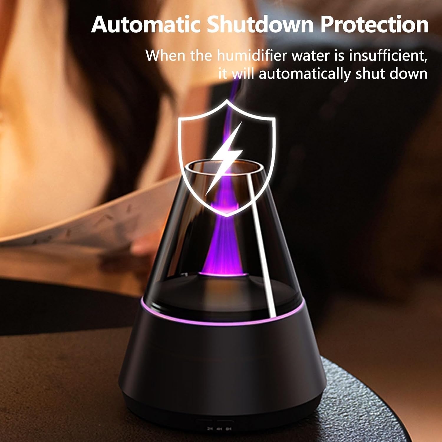 LUMORA™ SerenityMist Aroma Lamp – Luxury Essential Oil Diffuser with Ambient LED Lighting, Relaxing Mist Humidifier & Elegant Home Décor Design for Bedroom, Living Room & Wellness Spaces**