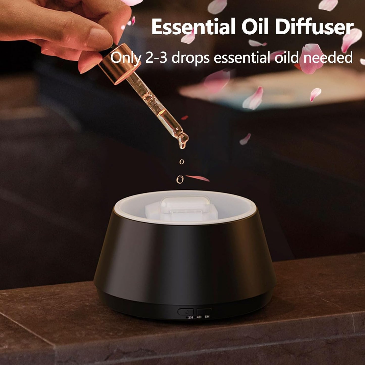 LUMORA™ SerenityMist Aroma Lamp – Luxury Essential Oil Diffuser with Ambient LED Lighting, Relaxing Mist Humidifier & Elegant Home Décor Design for Bedroom, Living Room & Wellness Spaces**