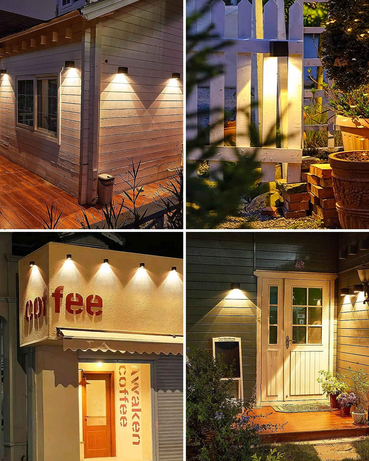 LUMORA™ OutdoorGlow Solar Wall Sconce – Modern Waterproof Solar LED Outdoor Lights with Elegant Architectural Design, Automatic Night Illumination & Premium Exterior Décor for Patio, Garden & Entryway