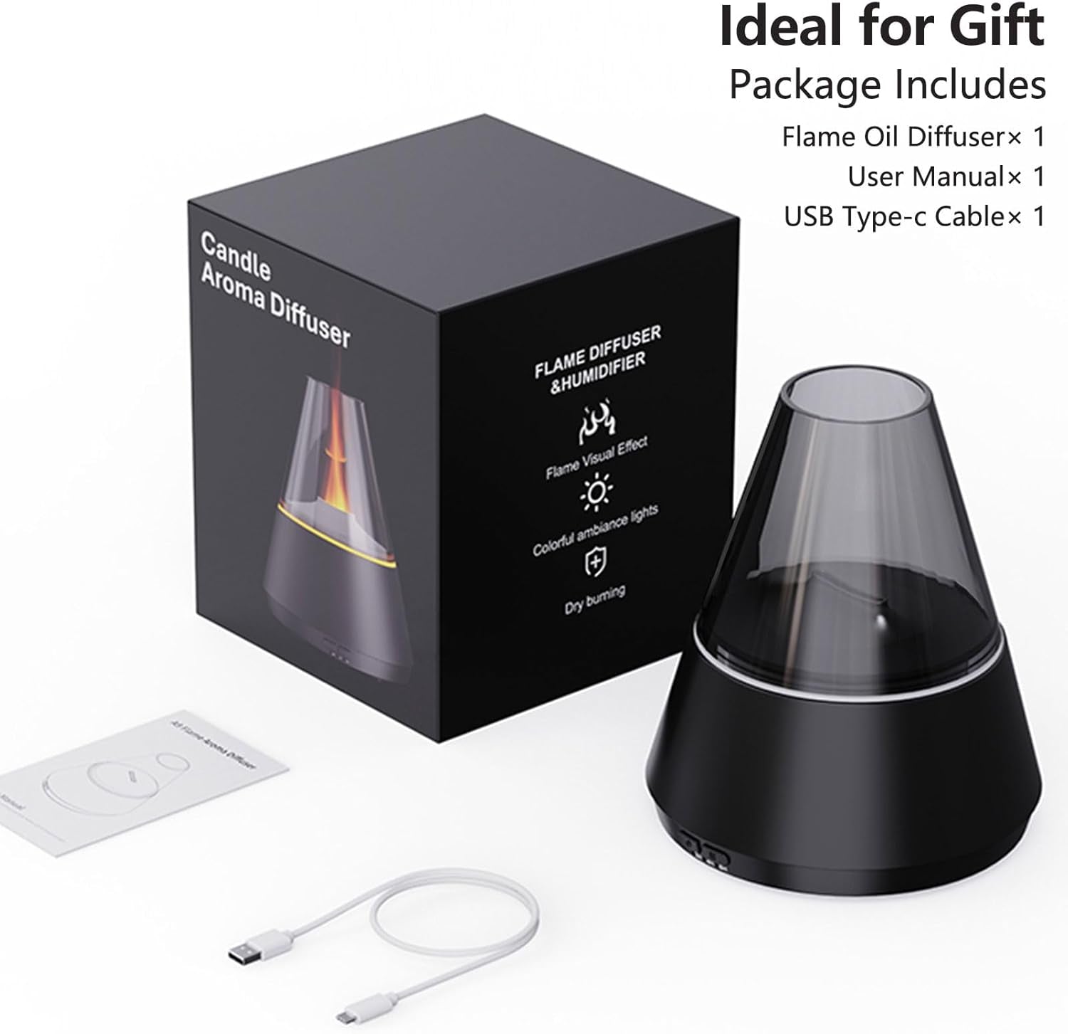 LUMORA™ SerenityMist Aroma Lamp – Luxury Essential Oil Diffuser with Ambient LED Lighting, Relaxing Mist Humidifier & Elegant Home Décor Design for Bedroom, Living Room & Wellness Spaces**