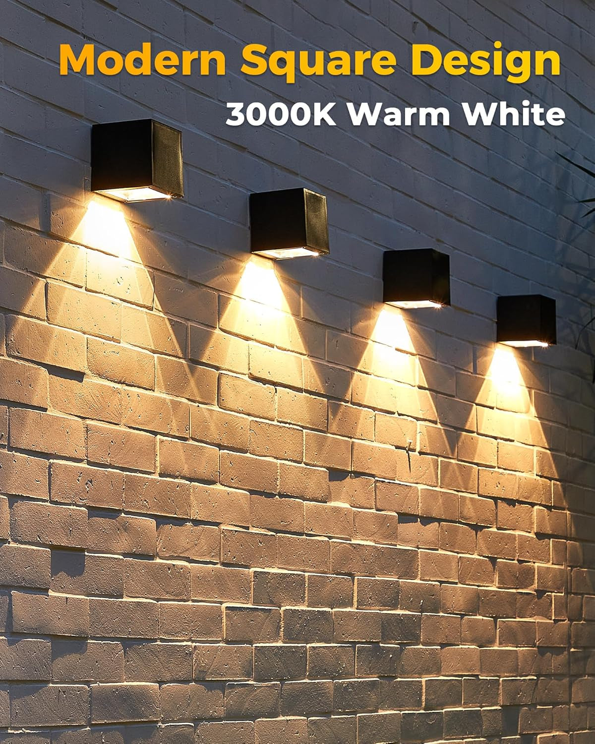 LUMORA™ OutdoorGlow Solar Wall Sconce – Modern Waterproof Solar LED Outdoor Lights with Elegant Architectural Design, Automatic Night Illumination & Premium Exterior Décor for Patio, Garden & Entryway
